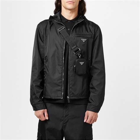 prada nylon windbreaker jacket|prada wool vest.